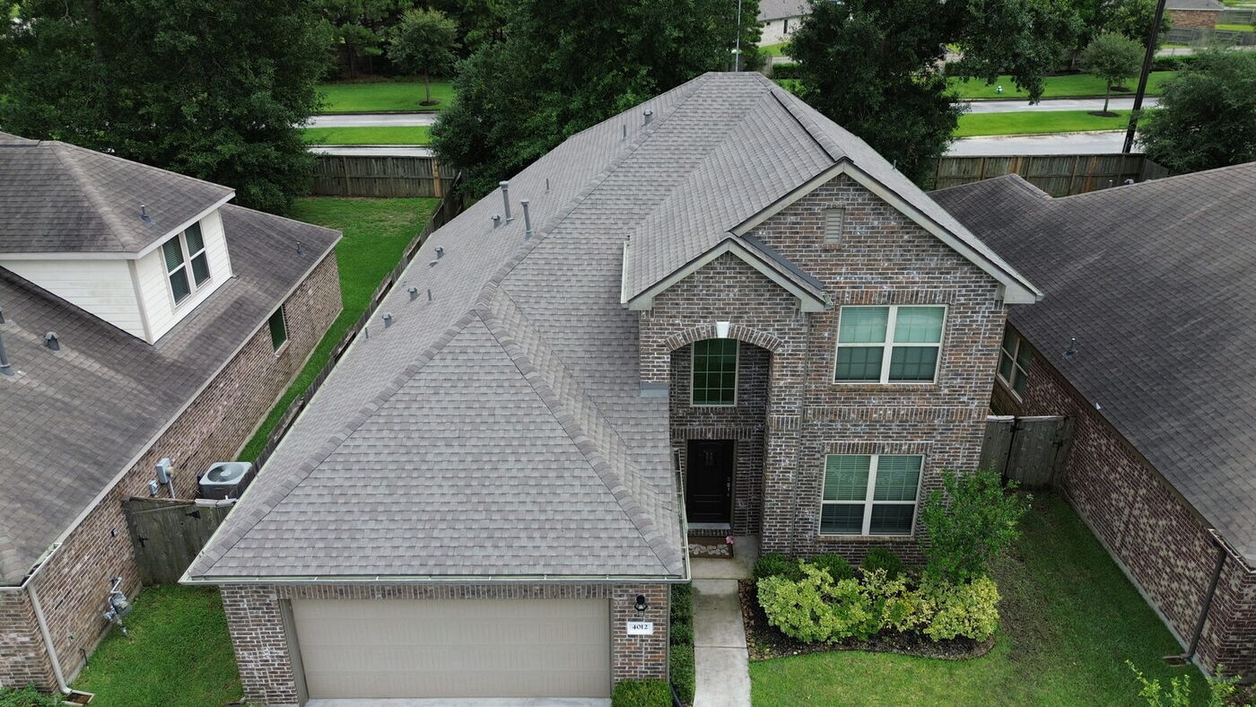 New roof after