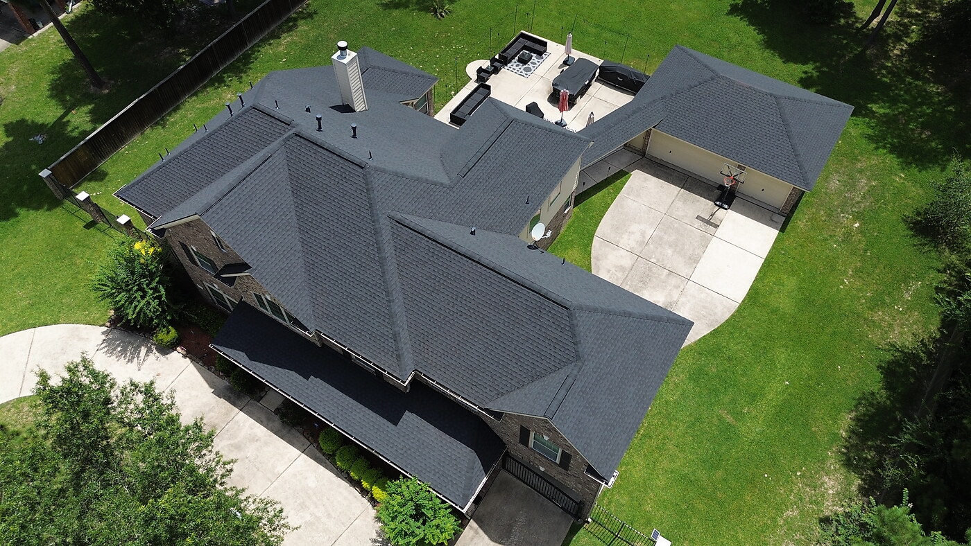 New roof after